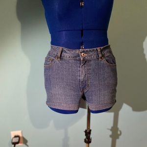 High waisted mom shorts